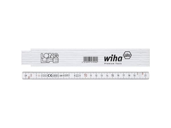 Wiha 27058, Glasfiber, Polyamid, cm,mm, 2 m, 15 mm, 140 g