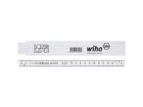 Wiha 27058, Glasfiber, Polyamid, cm,mm, 2 m, 15 mm, 140 g