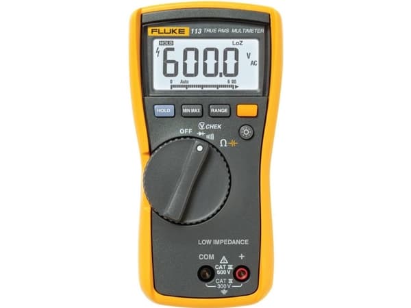 Fluke 113, paristo, 9V, 85,1 mm, 46 mm, 167,1 mm, 404 g