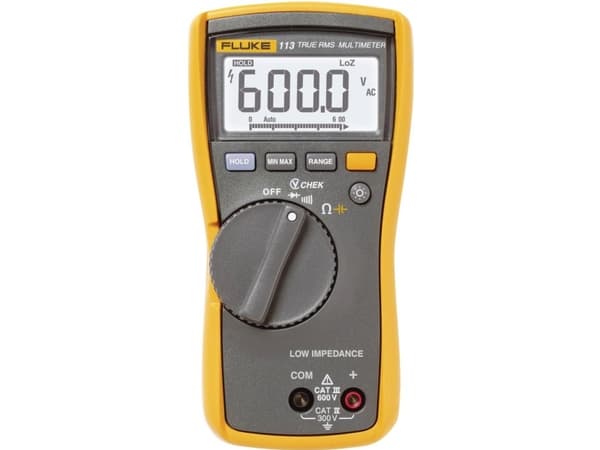 Fluke 113, paristo, 9V, 85,1 mm, 46 mm, 167,1 mm, 404 g