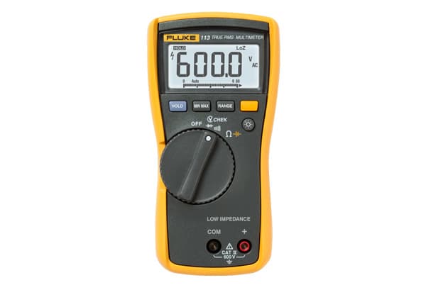 Fluke 113, paristo, 9V, 85,1 mm, 46 mm, 167,1 mm, 404 g