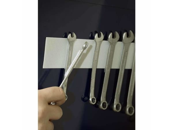 Velcro VEL-EC60246, Vit, 50 mm, 2,5 m, 1 styck, Låda