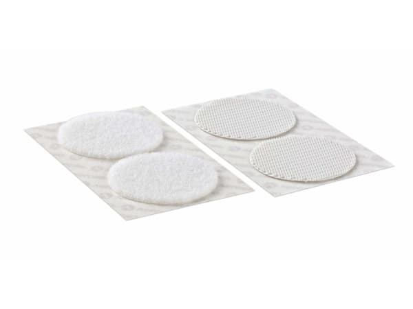 Velcro VEL-EC60249, Valkoinen, 45 mm, 6 kpl, Laatikko