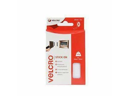 Velcro VEL-EC60210, Valkoinen, 1 m, 1 kpl, Laatikko