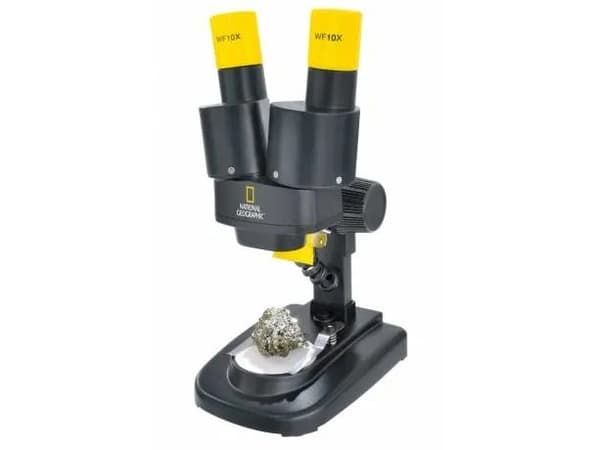 National Geographic 9119000, Optisk, Svart, Gult, 20x, LED, CE, Batteri Sort, Gult