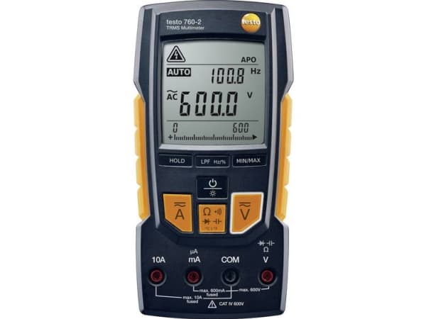 Testo 760-2, nestekidenäyttö, paristot, AAA, 167 mm, 45 mm, 85 mm