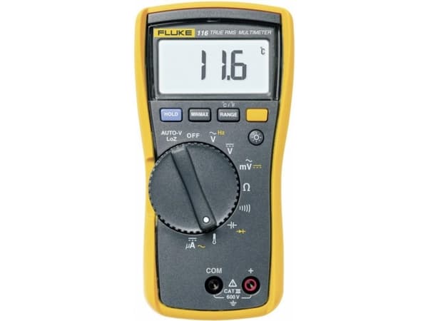 Fluke 116, Akku, 9V, Alkali, 84 mm, 46 mm, 167 mm
