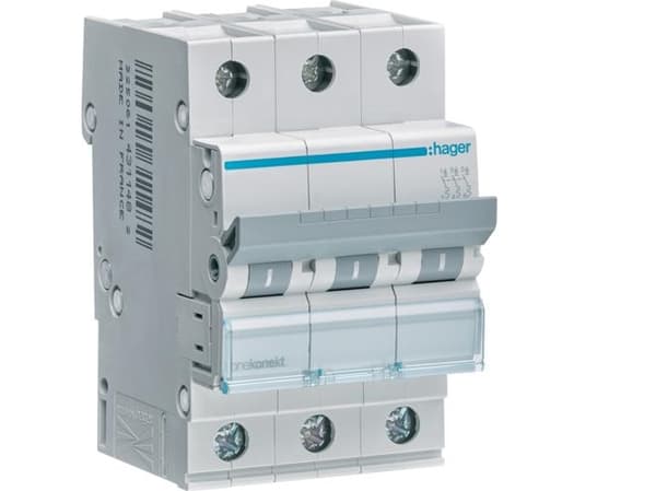 Hager MCN316E, 230 - 400 V