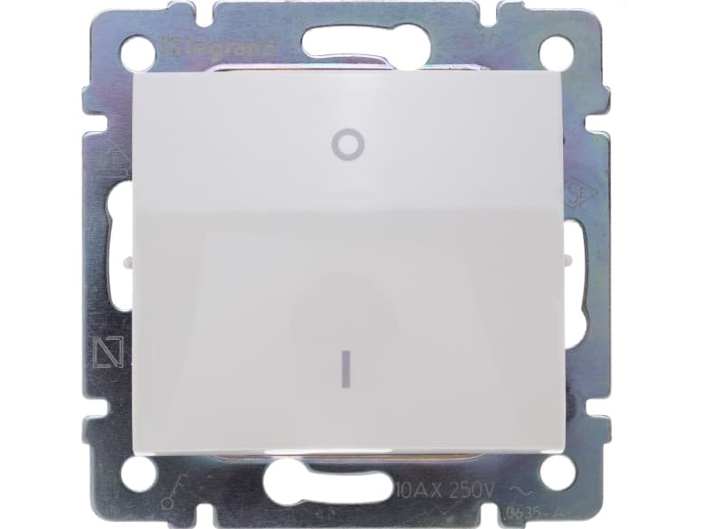 Legrand Double pole switch 2P Valena cream - 774302