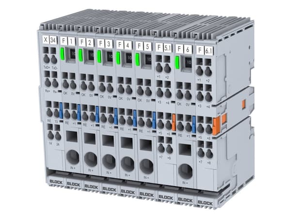 Block EB-2824-030-0 Elektronisk säkerhetsbrytare 24 V/DC 3 A 1 x