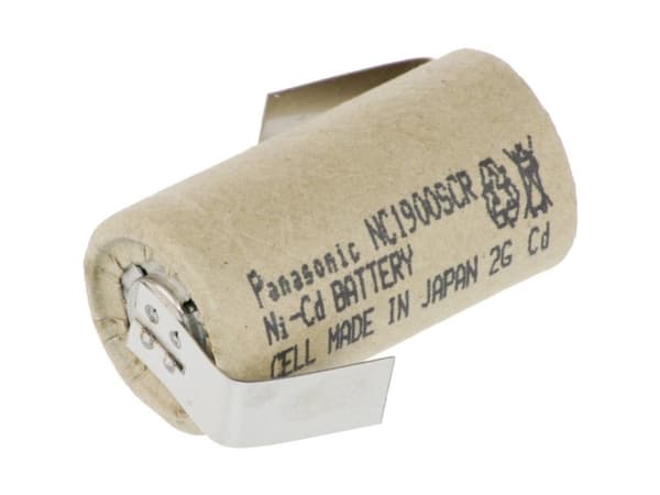 Panasonic Sub-C ZLF Special-batteri Sub-C Z-loddefane NiCd 1.2 V 1900 mAh