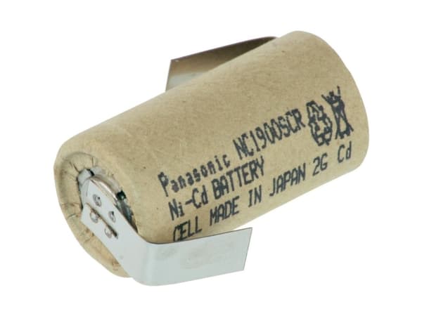 Panasonic Sub-C ZLF Special-batteri Sub-C Z-loddefane NiCd 1.2 V 1900 mAh