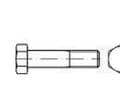 Miniatyrbilde 1 av 4: TOOLCRAFT 146244 Sekskantsskrue M12 105 mm Udvendig sekskant DIN 7990 Stål Varmegalvaniseret 50 stk