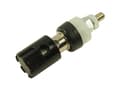Miniatyrbilde 2 av 2: Cliff CL681561 Laboratorietilslutning Tilslutning, indbygning lodret Stift-diameter: 4 mm Sort 1 stk