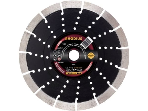 Rhodius 303716 LD410 SPEED Timanttinen leikkuukiekko Halkaisija 230 mm 1 kpl