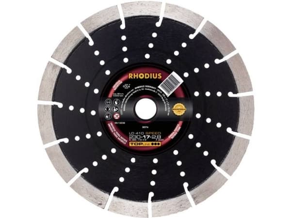 Rhodius 303716 LD410 SPEED Timanttinen leikkuukiekko Halkaisija 230 mm 1 kpl