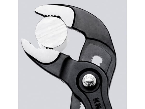 Knipex 87 03 300, Tunge-og-spids tang, 7 cm, 6 cm, Krom-vanadium-stål, Rød, 30 cm