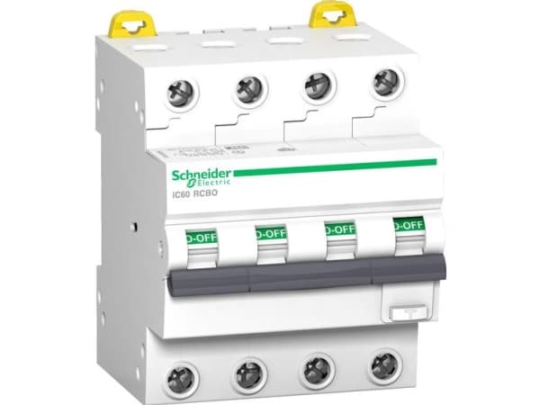 Schneider Electric iC60 RCBO, 6000 A, IP20
