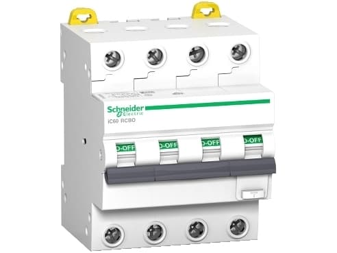 Schneider Electric iC60 RCBO, 6000 A, IP20