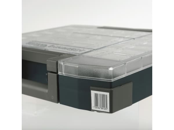 raaco Boxxser 80 5x10-14, Polykarbonat, 2,16 kg, Blå