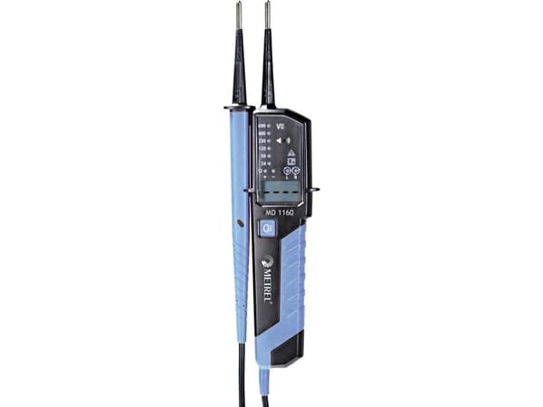 Metrel MD 1160 Kaksinapainen jännitetesteri CAT III 1000 V, CAT IV 600 V LCD, akustiikka