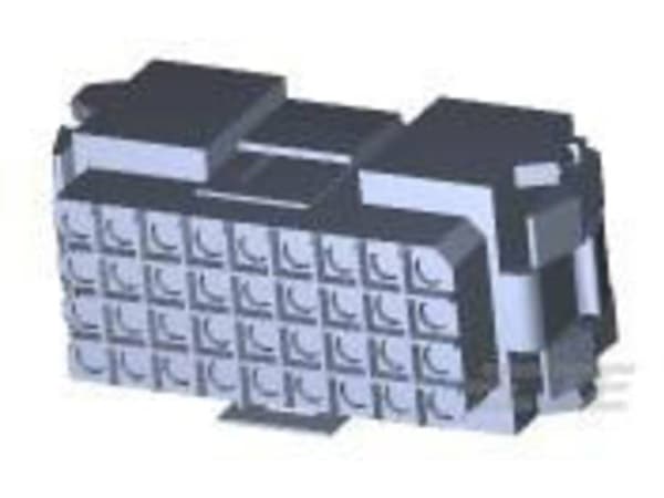 TE Connectivity Stiftkabinet-kabel Metrimate Samlet antal poler 36 Rastermål: 5 mm 207019-1 1 stk