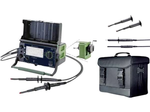 Gossen Metrawatt METRISO PRIME Set Isolationsmåler 100 V, 250 V, 500 V, 1000 V, 1500 V, 2000 V, 2500 V, 5000 V 1 TΩ
