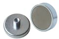 Miniatyrbilde 1 av 2: Pottemagnet E874 Ø100 M12 gev.bøsning