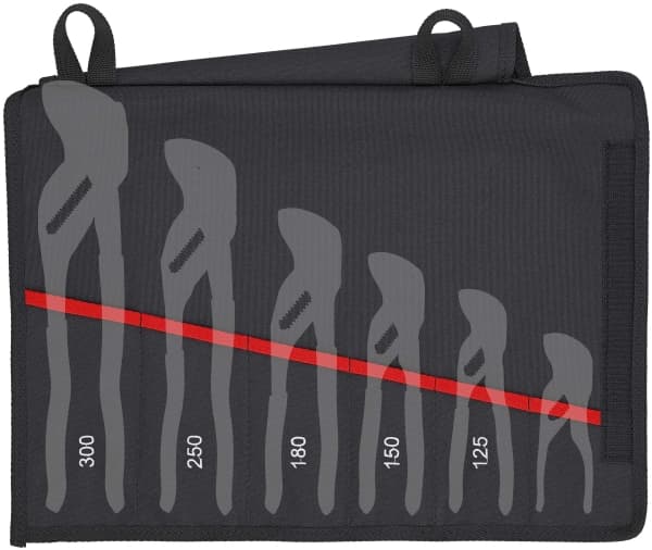Knipex 00 19 55 S4 LE 00 19 55 S4 LE Tænger Værktøjstaske uden udstyr 1 stk. (L x B x H) 340 x 140 x 40 mm