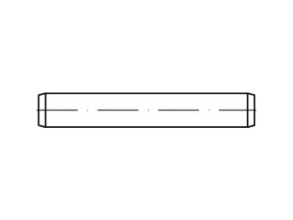 TOOLCRAFT TO-5436780 Sylinteritøm 16 mm Stål 1 stk