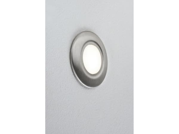 Paulmann 937.42, Innfelt ramme (lys), Rustfritt stål, Aluminium, Zink, IP65, 7 mm, 8,6 cm