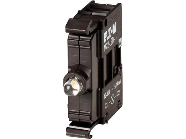 Eaton M22-LED230-G, Sähkökotelon valo, Ruuvi, Musta, LED, CE, UL, CSA, AC