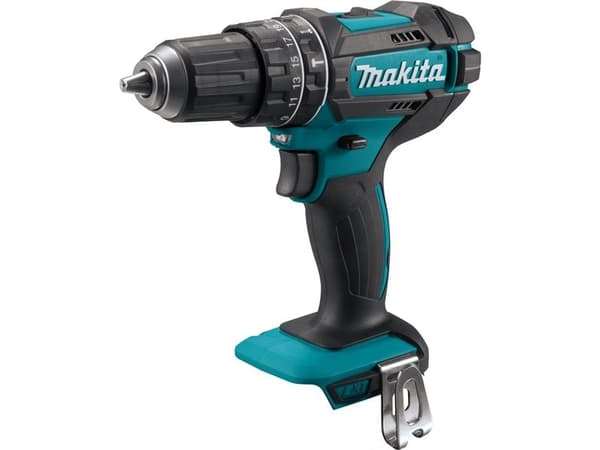 Makita DHP482Z - Vasaraporakone/ruuvinväännin - akkuporakone - 2-nopeuksinen - avaimeton porapatruuna 13 mm - 62 N-m - ei akkua - 18 V