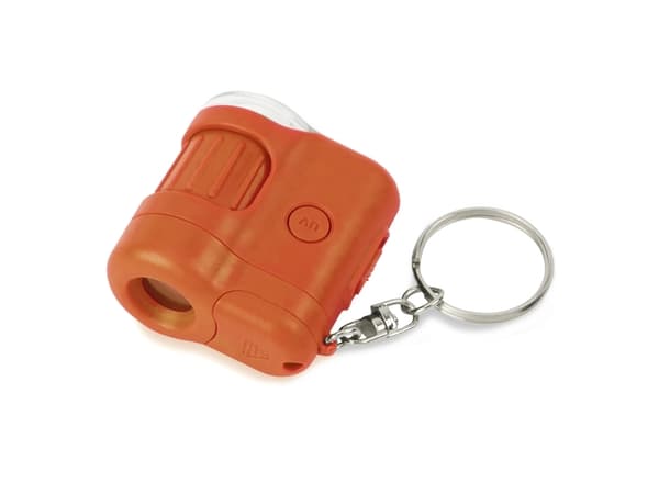 Carson MICROMINI 20X, Digitaalinen mikroskooppi, Oranssi, Hopea, 20x, LED, Akku, 23 mm