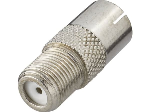 Renkforce RF-4196985, F, Belling-Lee/IEC, Silver