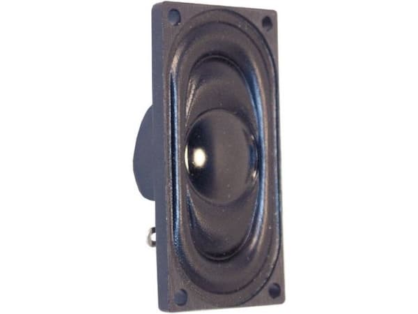 Visaton K 20.40, 1 W, Rektangulær, 2 W, 8 O, 400 - 20000 Hz, Sort