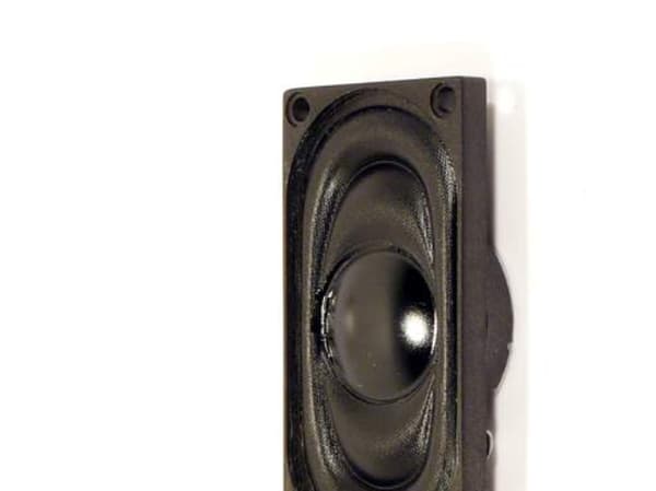 Visaton K 20.40, 1 W, Rektangulær, 2 W, 8 O, 400 - 20000 Hz, Sort