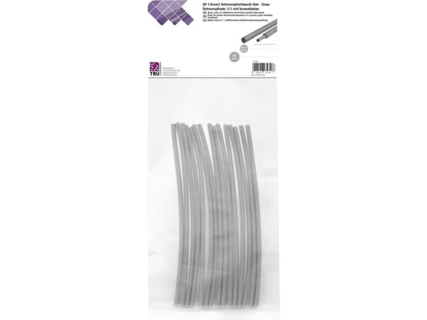 Conrad T1902CA022, Kutistesukka, Harmaa, Polyeteeni, 15 kpl, 125 °C, Muovipussi
