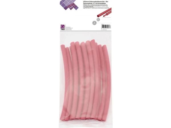 Conrad T1902CA036, Kutistesukka, Punainen, Polyeteeni, 2 mm, 15 kpl, 2 mm