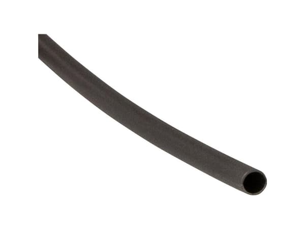 SHAWCOR DERAY-IAKT3-1-190, Varmekrympet rør, Sort, 122 cm, 1,9 cm, 6 mm, 1 stk