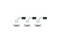 Miniatyrbild 2 av 5: Paulmann 934.58, 3 lampor, LED, 19,5 W, 650 LM, Metallisk