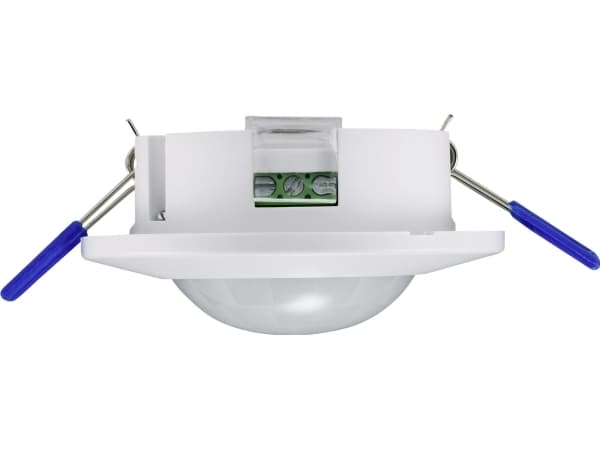 Renkforce RF-4216078, Passiv Infrarød (PIR) føler, Koblet med ledninger (ikke trådløs), 8 m, Tak, Hvit, IP20