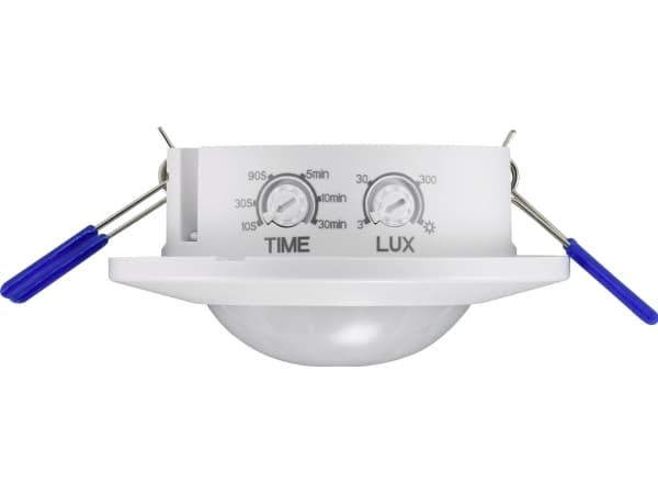 Renkforce RF-4216078, Passiv Infrarød (PIR) føler, Koblet med ledninger (ikke trådløs), 8 m, Tak, Hvit, IP20