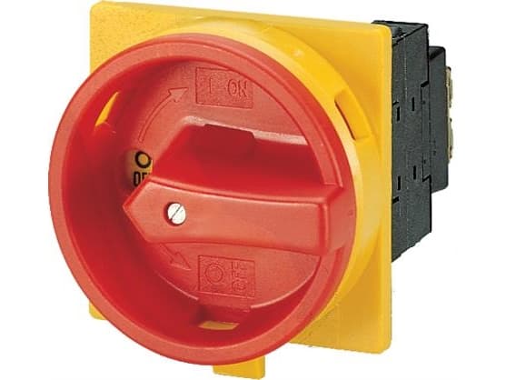 Eaton T0-2-8900/EA/SVB, 3P, Röd, Gul
