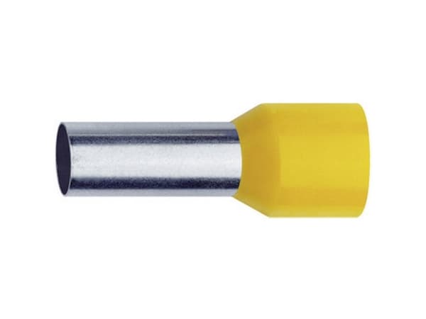 Klauke 1676, Kupari, Hopea, Keltainen, Polypropeeni (PP), 0,25 mm², 0,8 mm, 1,1 cm