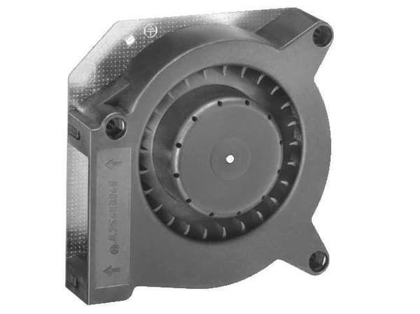 ebm-papst RL90-18/12N, Fan, 12 cm, 2500 RPM, 40 m³/h, Grå Grå