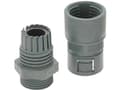 Pikkukuva 3 / 4: HELUKABEL 903467, Grå, Polyamidi, 1 stk, M16x1.5, IP65, -25 - 100 °C