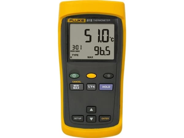 Fluke 51 II, AA, 86 mm, 38 mm, 173 mm, 400 g