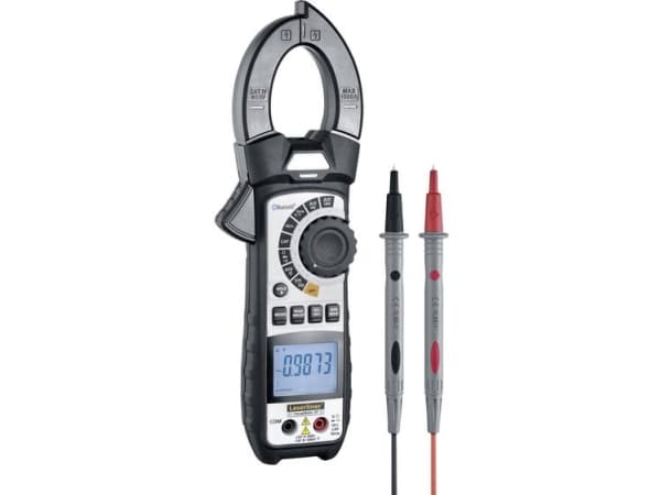 Laserliner ClampMeter XP, Elektronisk, Innland, Strøm, Power frequency, Spenning, Sort, Grå, W, LCD