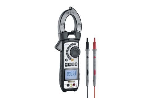 Laserliner ClampMeter XP, Elektronisk, Innland, Strøm, Power frequency, Spenning, Sort, Grå, W, LCD